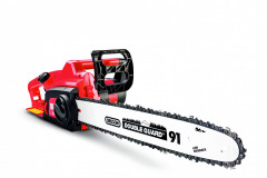 ELEKTRICKÝ JAZDEC - Výrobca: Levita, akciová cena: 102,50 eur www.mountfi eld.sk Ak máte poruke prívod elektriny, siahnite po výkonnej elektrickej píle LEVITA 200 ES, s elektromotorom s výkonom 2000 W vás prekvapí silným výkonom. Má reznú lištu dlhú 41 cm. Samozrejmosťou je automatické mazanie reťaze alebo bezpečnostná brzda. Pri práci stopercentne oceníte jej nízku hmotnosť, navyše je nenáročná na údržbu