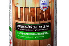 Impregnačný olej na drevo na báze ľanového oleja LIMBA je určený na úpravu dreva v interiéri aj exteriéri. Vďaka použitému vosku sa vyznačuje veľmi dobrou odolnosťou voči poveternostným vplyvom a odolnosťou voči vode, špeciálne pigmenty znižujú vplyv UV žiarenia (SLOVLAK)