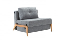 Rozkladacie kreslo Cubed, výplň penový matrac, poťah 100% polyester (Innovation)