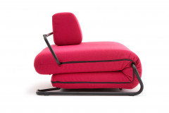 Rozkladacia pohovka Freistil 164 na každodenné spanie, dômyselný mechanizmus umožňuje veľmi rýchle rozloženie a opätovné zloženie, rozmer lôžka 180 x 200 cm (Freistil Rolf Benz)