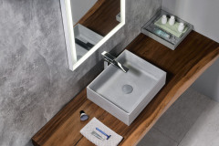 Betónové umývadlá Formigo sú jedinečné nielen použitým materiálom, ale aj precíznou ručnou výrobou; čo kus, to originál (SAPHO)