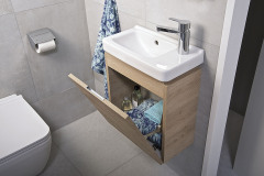 Umývadlá asymetrického tvaru zapadnú aj do tej najmenšej kúpeľne, www.jika.sk