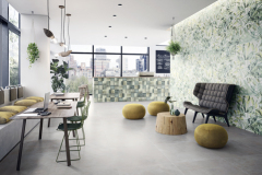 Obklady z kolekcie Urban Jungle sa inšpirovali bohatou tropickou prírodou. Formát 40 × 120 cm, ponúkajú kúpeľňové štúdiá Ptáček