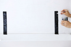 12. Kovové časti natrite farbou vhodnou na hrdzu