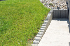 Palisáda Paso, rozmery 40 × 12 × 9,7 cm (HORNBACH)