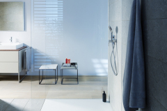 Sprchová vanička radu tempano je dokonale zladená s modernými kúpeľňami a ponúka flexibilitu pre inštaláciu, či už si vyberiete montáž na dlážku, úplne alebo polozapustenú montáž (DURAVIT)