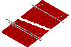 ZACHYTÁVAČ SNEHU - výrobca: Maslen, www.maslen.sk. Snehový zachytávač jedno- a dvojrúrový slúži na zachytenie padajúceho snehu a ľadu zo strechy. Je kompatibilný so všetkými strešnými a trapézovými profilmi spoločnosti Maslen