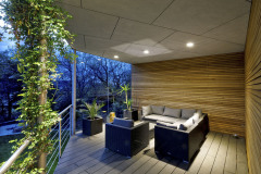 Tehlový dom ako luk