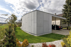 Tehlový dom ako luk