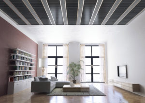 Kúriť z dlážky alebo stropu?