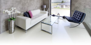 Podlahové kúrenie inštalované do liatej dlážky