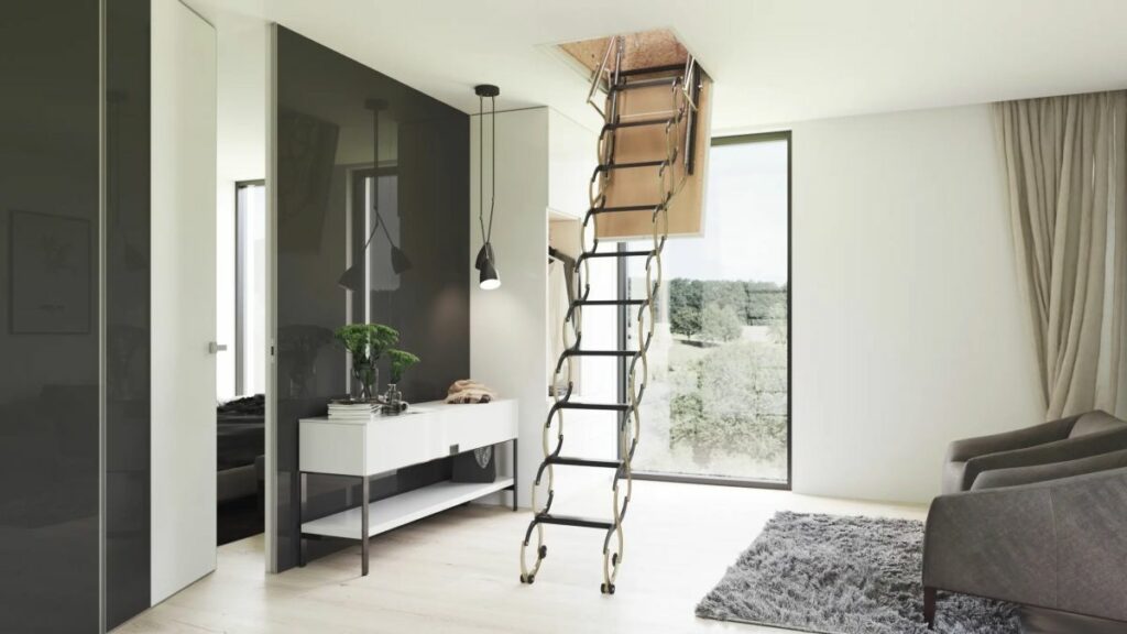 Podkrovné schody KOMBO PP, foto: J.A.P. Slovakia